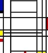 Piet Mondrian Composition 10 oil